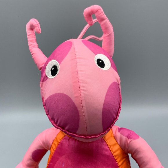 Backyardigans Uniqua 10” Nylon Parachute Plush Toy - Picture 7 of 11